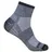 WrightSock Escape Quarter Wandersocken 2 Paar Schwarz/Grau S