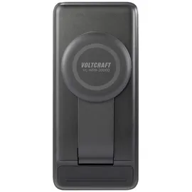VOLTCRAFT VC-WPB-20000 Wireless Powerbank 20000 mAh Qi Wireless Charging, USB PD Li-Ion Schwarz Sta