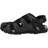 GEOX UOMO Sandal Strada Herren Schwarz 47