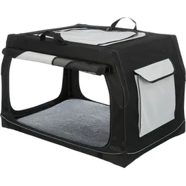 Trixie Mobile Kennel Vario 30 S–M 76 x 48 x 51 cm Schwarz/Grau