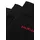 Hugo Socken, mit Label-Detail im 3er-Pack Modell UNI COLORS', Black, 39-42