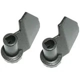 DOMO Knethaken 2 x B3955 schwarz
