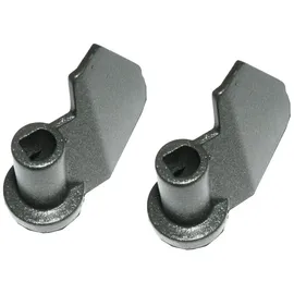 DOMO Knethaken 2 x B3955 schwarz