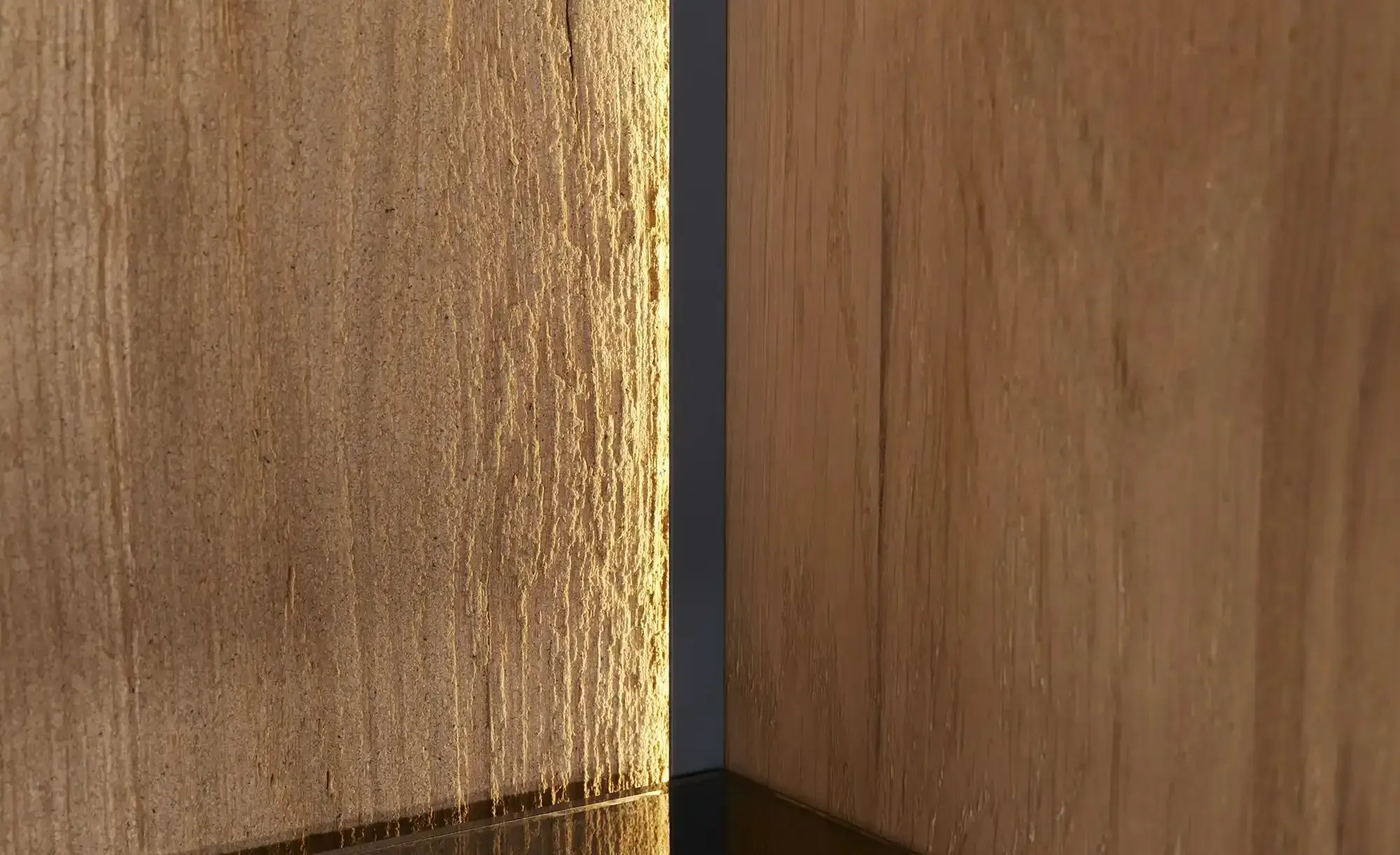 Wohnwert LED-Beleuchtung  Ardesia , holzfarben