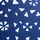 Beliani Raumteiler 240 x 180 cm Marineblau
