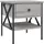 vidaXL Nachtschrank 2 Stk. 40 x 42 x 45 cm Grau