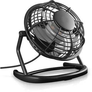 CSL Mini USB-Ventilator Tischventilator, stromsparend, ruhiger Lauf, 360° neigbar