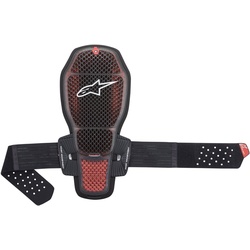 Alpinestars Nucleon KR-R Cell Rückenprotektor, schwarz-rot, Größe XL für Männer