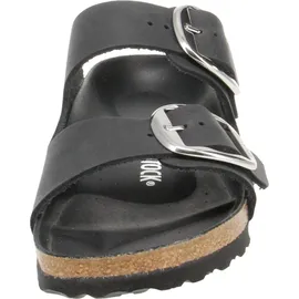 Birkenstock Arizona Big Buckle Nubukleder geölt schmal black 38