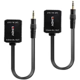 Lindy Audio, stereo (3.5mm Klinke) Audio Extender über Netzwerkkabel RJ45 100m