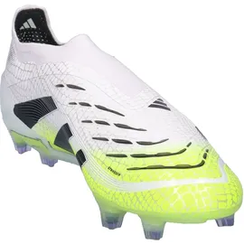 adidas Predator Elite LL FG - Ftwr White/Core Black/Lucid Lemon / 43 1⁄3