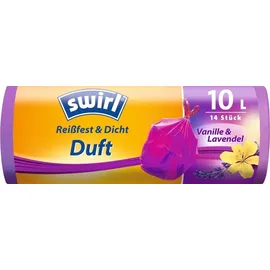 Swirl Müllbeutel 10 L Reißfest - Dicht 14 Stück