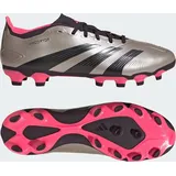 Adidas Predator League MG Platinum Metallic / Aurora Black / Turbo 41 1/3