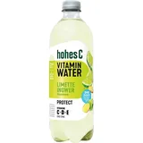 HOHES C Trinkwasser Vitamin Water Protect, Limette-Ingwer, 0,75 l, 6er Pack
