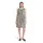 Betty Barclay Sommerkleid Schwarz/Beige 48