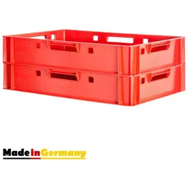 TSGPS Fleischkiste E1 60 x 40 cm 2-tlg. rot