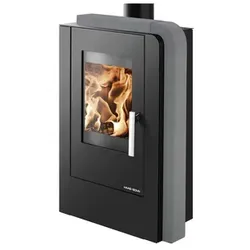 HAAS & SOHN Kaminofen »Aruba«, grau, Naturstein, 6 kW, Zeit- und Dauerbrand geeignet