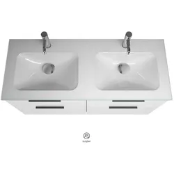 burgbad Eqio Ersatz Glas-Doppelwaschtisch 122 cm, Ersatzteile,