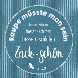 Serviette Zack-Schön 20tlg. Papier Grün