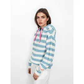 salzhaut Velozipee Kapuzenpullover Blau M