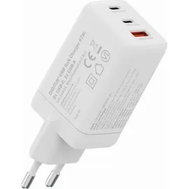 Digitus USB GaN 67W 2x USB-C 1x USB-A Weiß