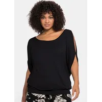 Sheego T-Shirt Shirt schwarz 52/54