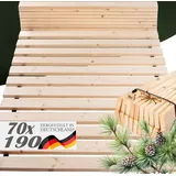 TUGA-Holztech TUGA - Holztech Marken Rollrost Lattenrost 70x190cm 300kg Bettrost