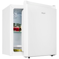 Exquisit Mini Kühlschrank KB45-0-011E weiss | Kompakt | Nutzinhalt: 45 L | Temperaturregelung