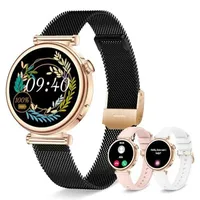 Smartwatch Damen mit Telefonfunktion,1,27" HD Touchscreen 41mm Armbanduhr, Fitness Tracker 100 Sportmodi Menstruationszyklus Schlafmonitor Schrittz...