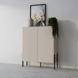 INOSIGN »Jukon, Breite 110 cm, moderne grifflose Hochschrank, 2Türen« Highboard mit viel Stauraum, push-to-open-Funktion