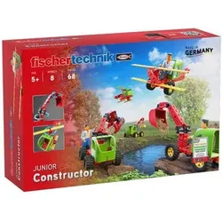 fischertechnik 564065 JUNIOR Constructor - Baustellen Spielzeug ab 5 Jahren