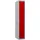 Phoenix Spind Locker grau, rot PL1130GRK, 1 Schließfach 30,0 x 50,0 x 183,0 cm
