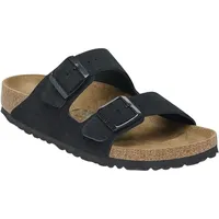 ARIZONA (SUEDE) - Sandalo da donna in pelle BIRKENSTOCK con doppia fascia 42/BLACK-N - 42 EU