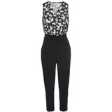 LASCANA Overall Damen schwarz-beige-bedruckt Gr.38