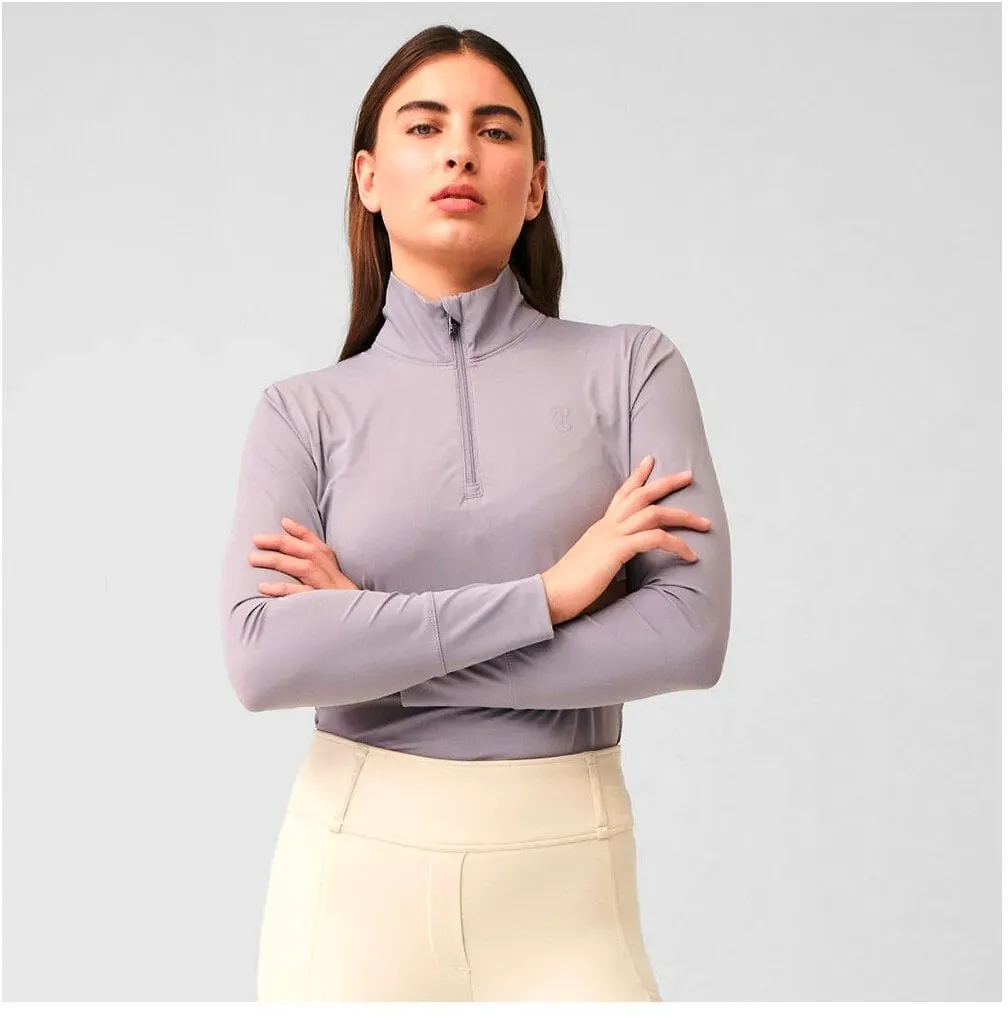 PS of SWEDEN Funktionsshirt Toska lavendel L