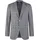 Hechter Paris Sakko in dark blue | grau / weiß 48