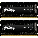 Kingston FURY Impact SO-DIMM Kit 32GB, DDR4-3200, CL20-22-22 (KF432S20IBK2/32)