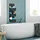 Relaxdays Hängeorganizer 75 x 25 x 15 cm 3-tlg. schwarz