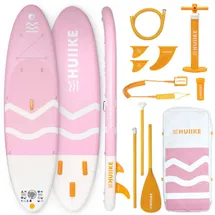 huiike Stand Up Paddling Board 305 x 84 x 15 cm Rosa