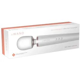Le Wand Rechargeable Massager, White OS