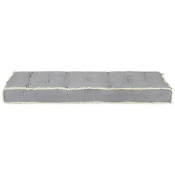 vidaXL Palettensofa-Kissen Anthrazit 120x80x10 cm