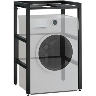 CLP Waschmaschinenregal Gannet schwarz