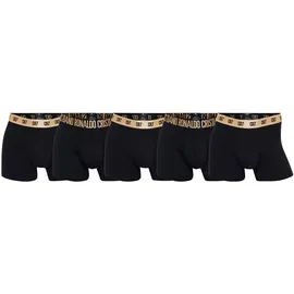 Cristiano Ronaldo 5er Pack Boxershorts Schwarz / Gold L