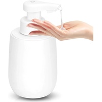 Seifenspender Automatisch Elektrischer Automatic Soap Dispenser Mit Sensor No Touch Sensor Automatischer Seifenspender FüR Bad,KüChe,BüRo Grau Weiß