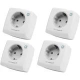 Homematic IP Schalt-Messsteckdose Smart Home 4 St.