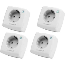 Homematic IP Schalt-Messsteckdose Smart Home 4 St.