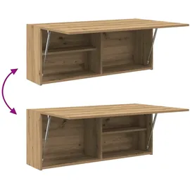 vidaXL Bad-Wandschrank 100 x 25 x 40 cm Braun