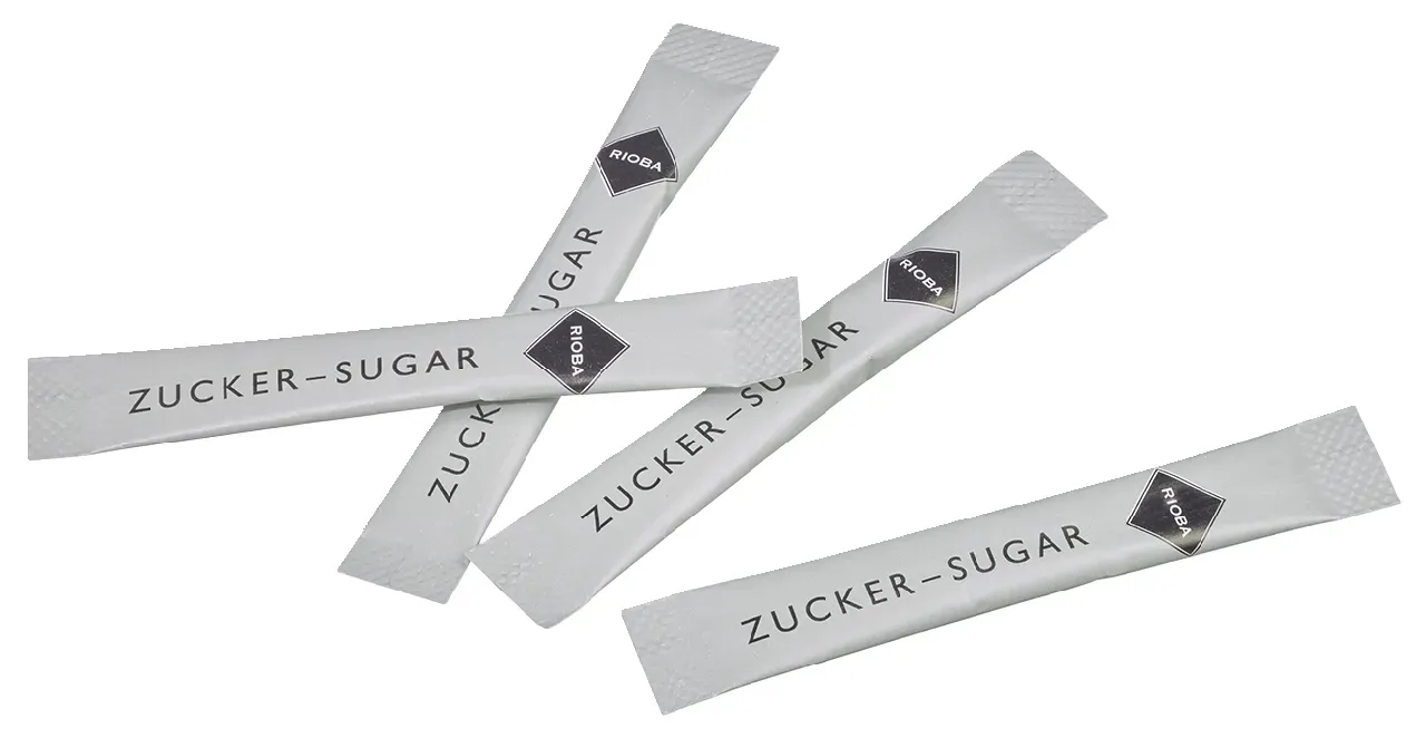 Rioba Raffinadezucker Zuckersticks 1000 Portionen x 3,5 g (3,5 kg)