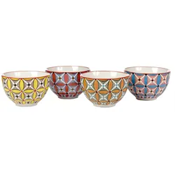 Pols Potten - Hippy Snack Schale, verschiedene Farben (4er-Set)