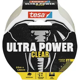 Tesa Reparaturband Ultra Power Clear 20 m x 48 mm